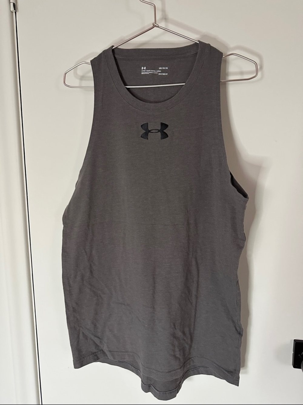 Under Armour Dark Gray Sleeveless Performance Tank